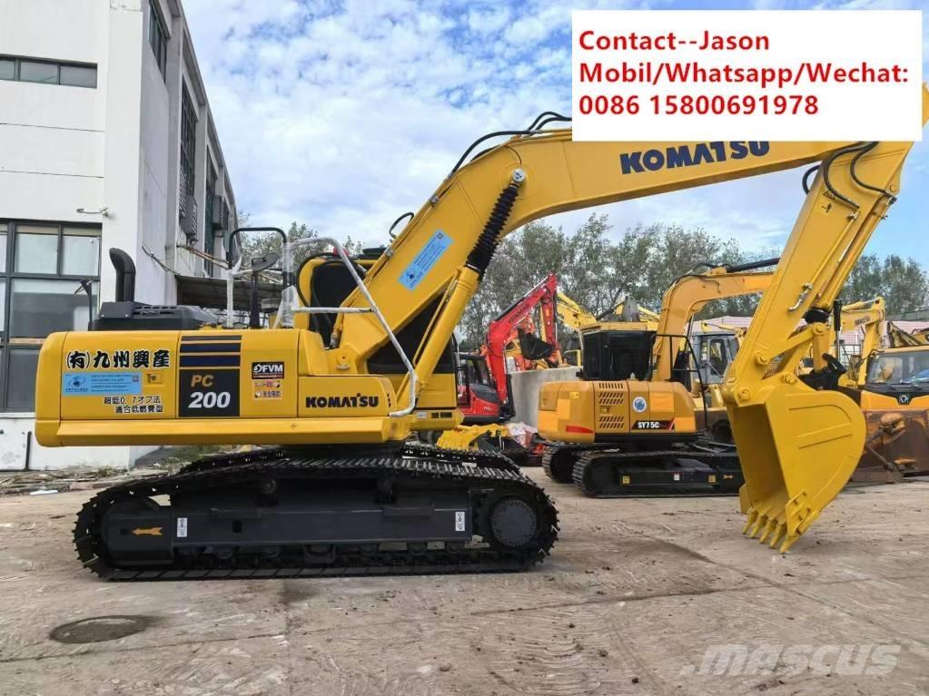 Komatsu PC 200 대형 굴삭기 29톤 이상