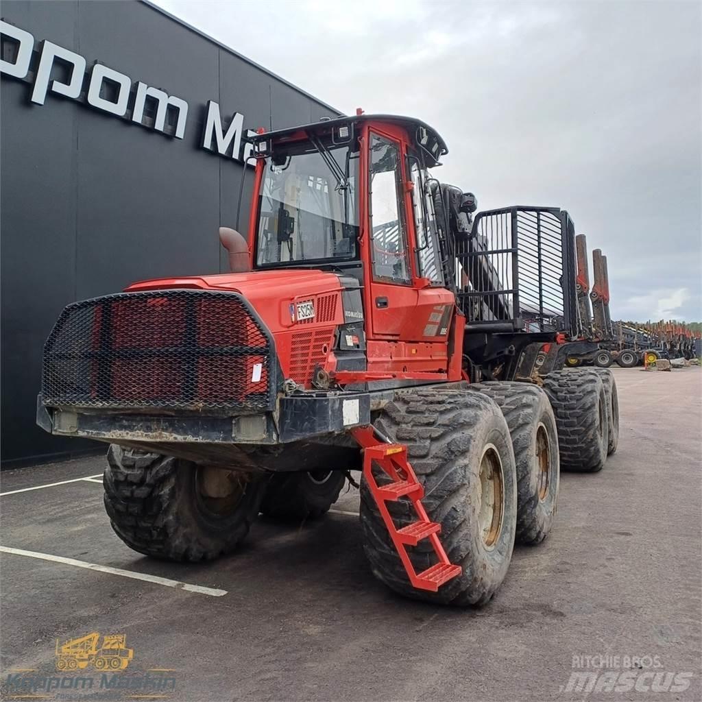 Komatsu 895 원목 포워더