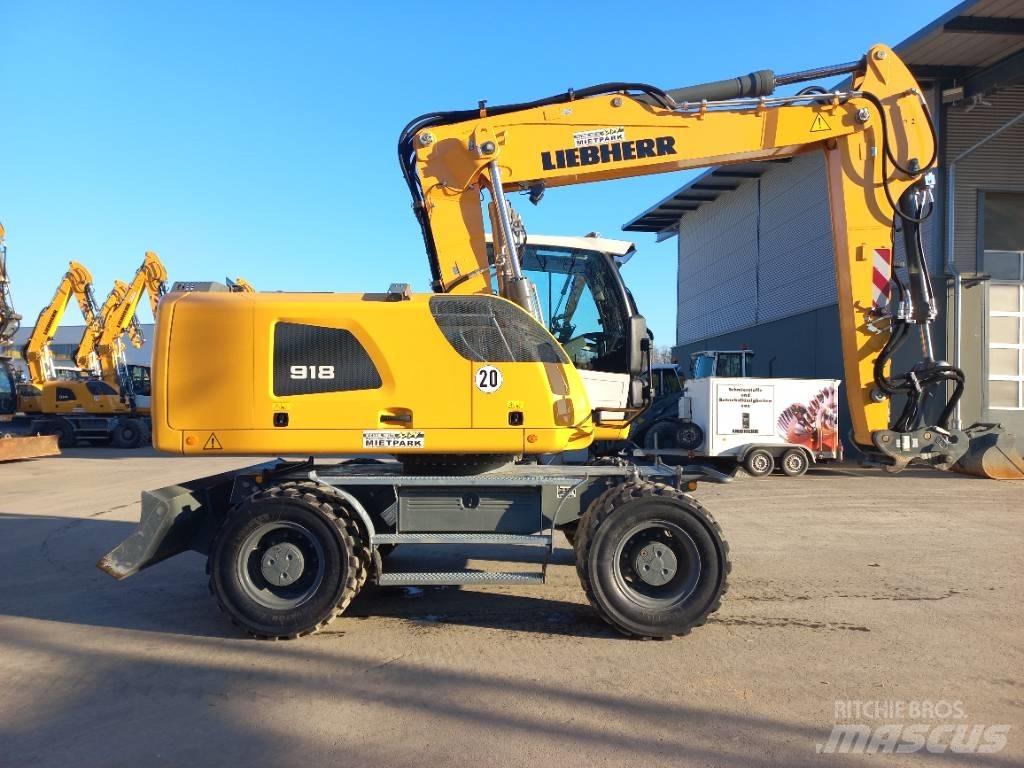 Liebherr A 918 G6.0  휠 굴삭기
