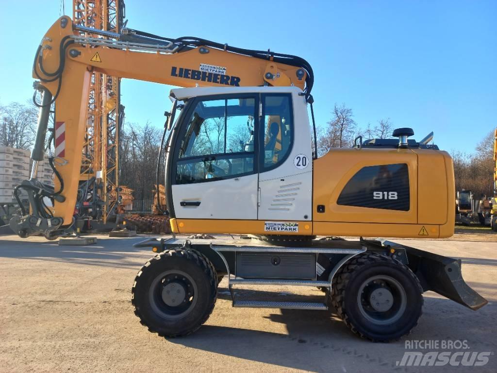 Liebherr A 918 G6.0  휠 굴삭기