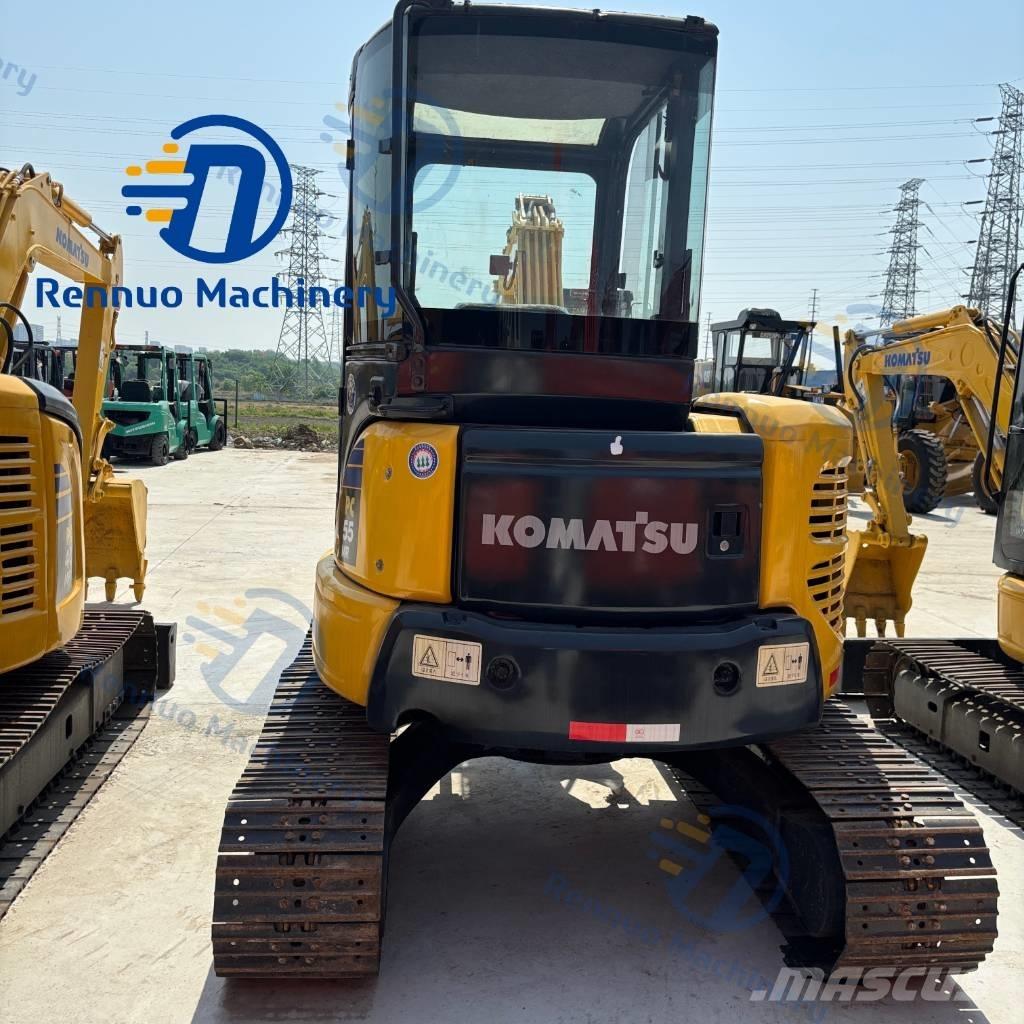 Komatsu PC 55 MR-3 소형 굴삭기 7톤 미만