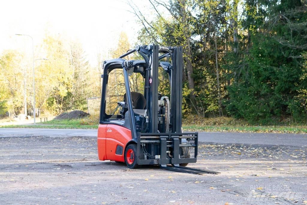 Linde E 16 전동 지게차