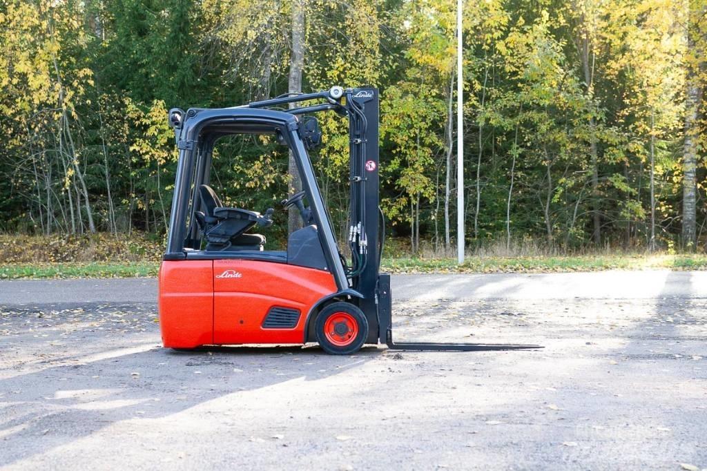 Linde E 16 전동 지게차