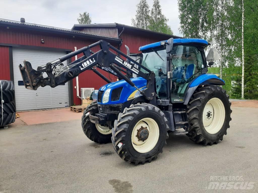 New Holland T6020 EC 트랙터