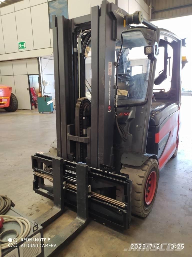 Linde E50/600 L 전동 지게차
