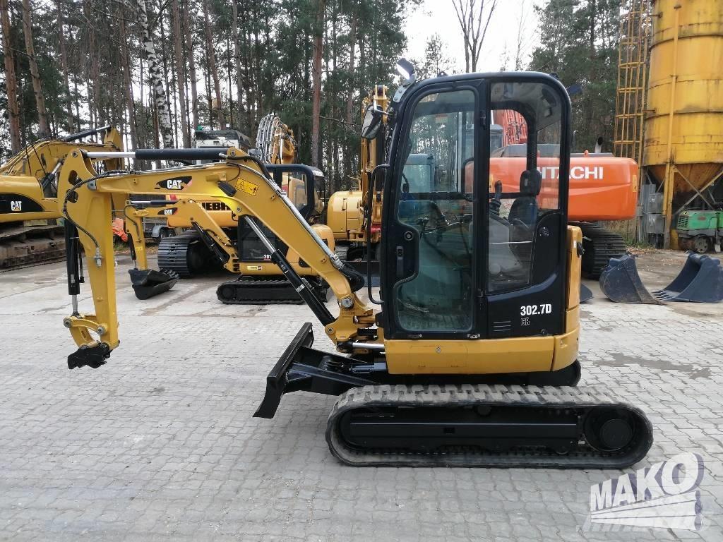 CAT 302.7 D CR 소형 굴삭기 7톤 미만