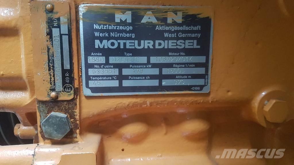MAN D2866-TE USED 건설 장비 - 기타