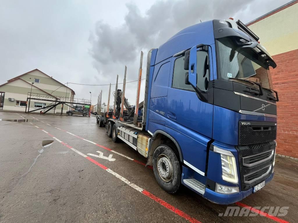 Volvo FH 목재 트럭