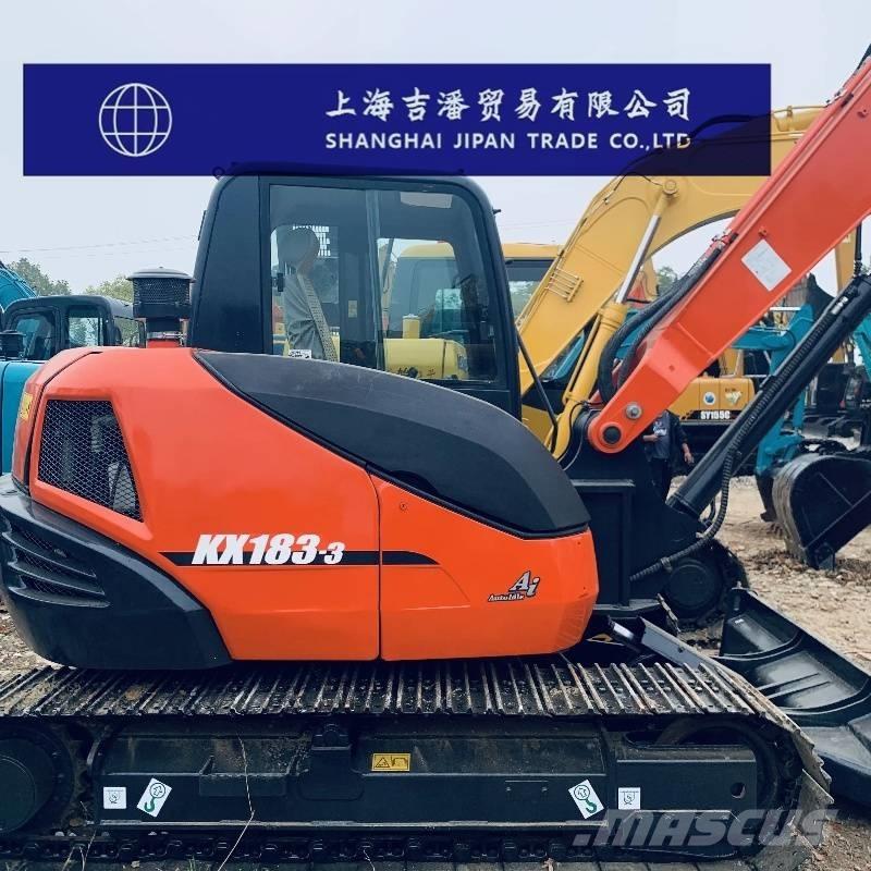 Kubota KX 183 중형굴삭기 7톤-28톤