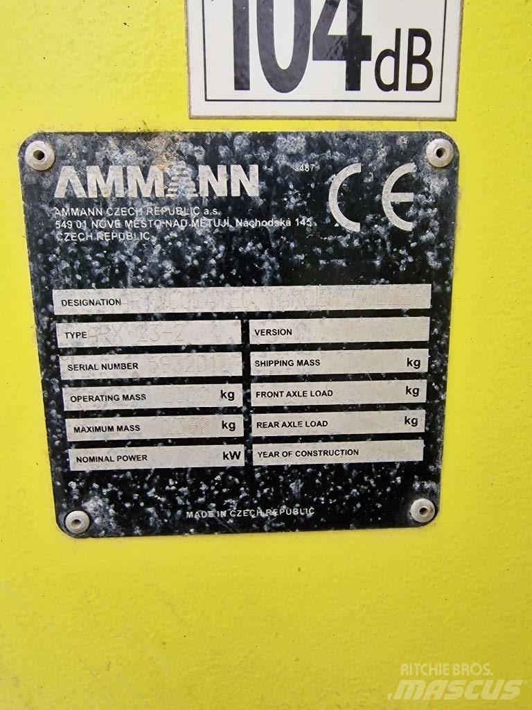 Ammann ARX 23-2 트윈 드럼 롤러