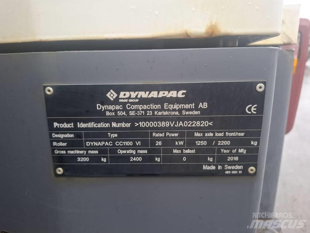 Dynapac CC 1100 트윈 드럼 롤러