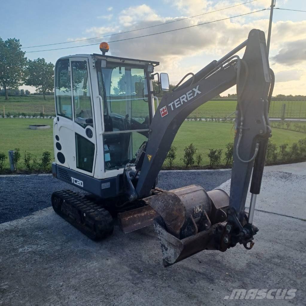 Terex TC 20 소형 굴삭기 7톤 미만