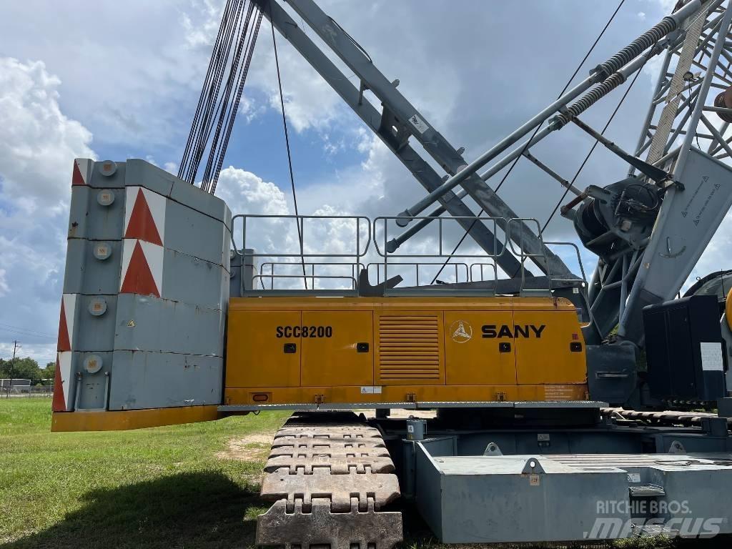 Sany SCC 8200 트랙 크레인