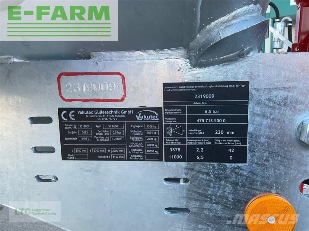  va 8600 기타 시비 기계 및 부속품