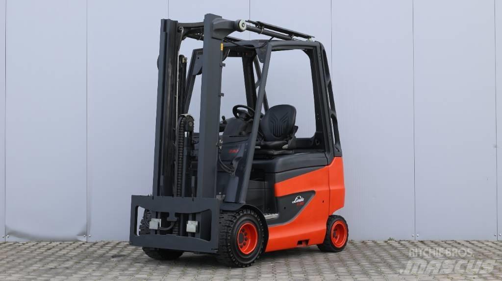 Linde E30H-01 전동 지게차