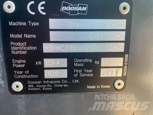 Doosan DX235LCR-5 대형 굴삭기 29톤 이상