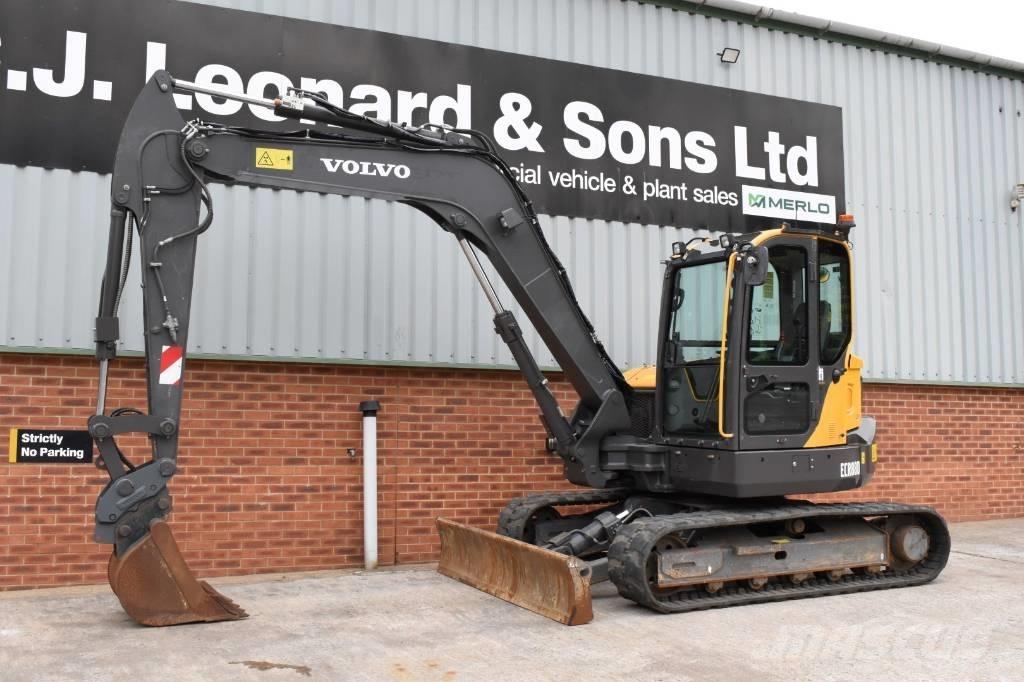 Volvo ECR 88 D 중형굴삭기 7톤-28톤