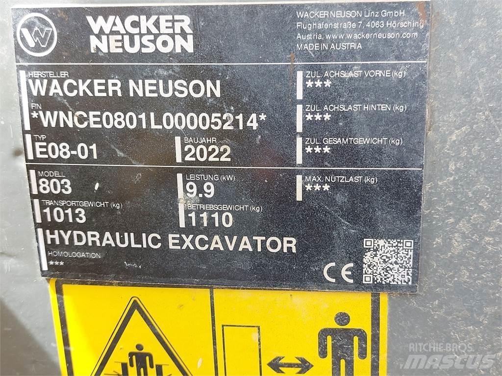 Wacker Neuson 803 대형 굴삭기 29톤 이상