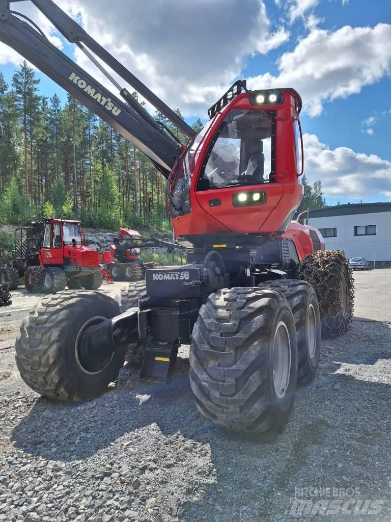Komatsu 931 원목 하베스터