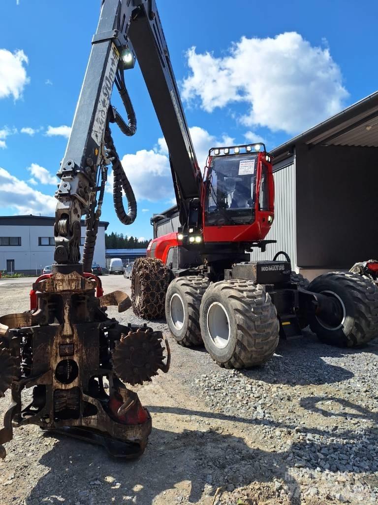 Komatsu 931 원목 하베스터