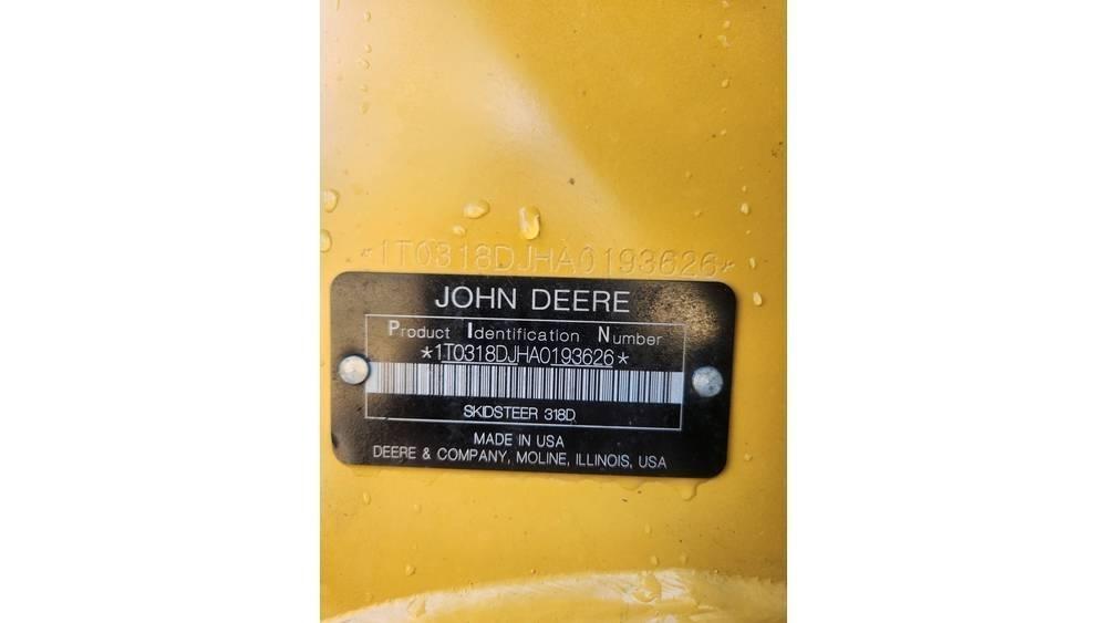 John Deere 318 D  스키드로더