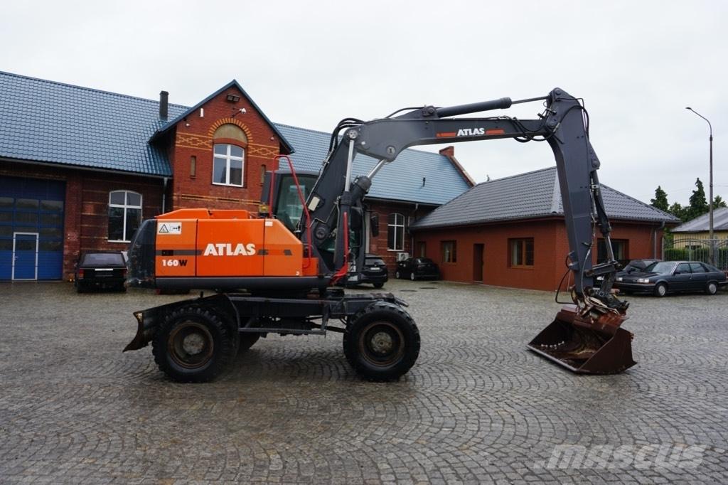 Atlas 160 W  휠 굴삭기
