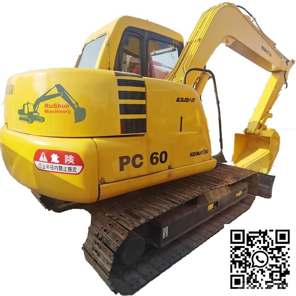 Komatsu PC60 소형 굴삭기 7톤 미만