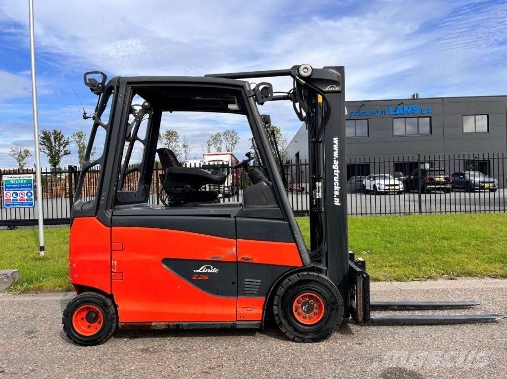 Linde E25HL-01/600 전동 지게차