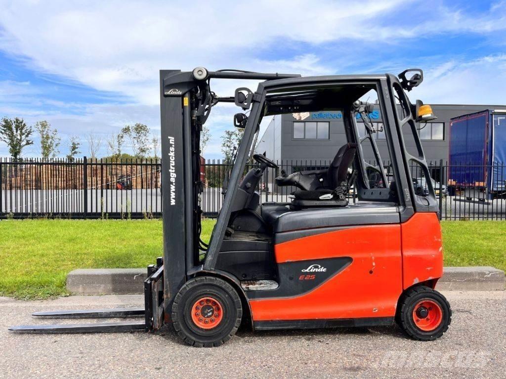 Linde E25HL-01/600 전동 지게차