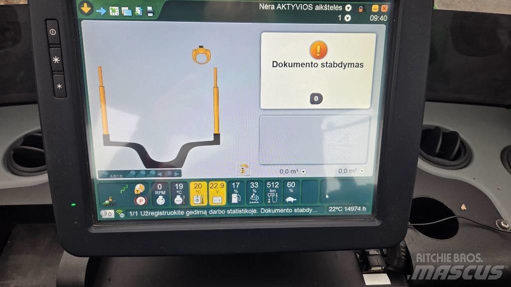 John Deere 1510 G 원목 포워더