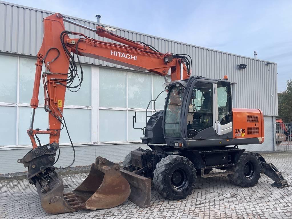 Hitachi ZX 140 W-3  휠 굴삭기