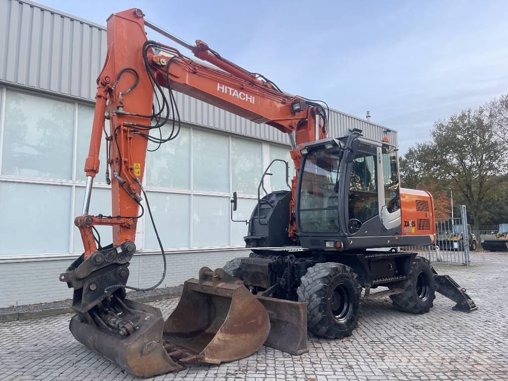 Hitachi ZX 140 W-3  휠 굴삭기