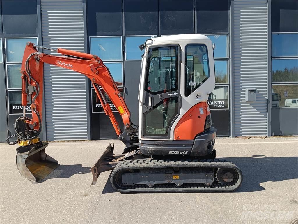 Kubota U25-3 소형 굴삭기 7톤 미만