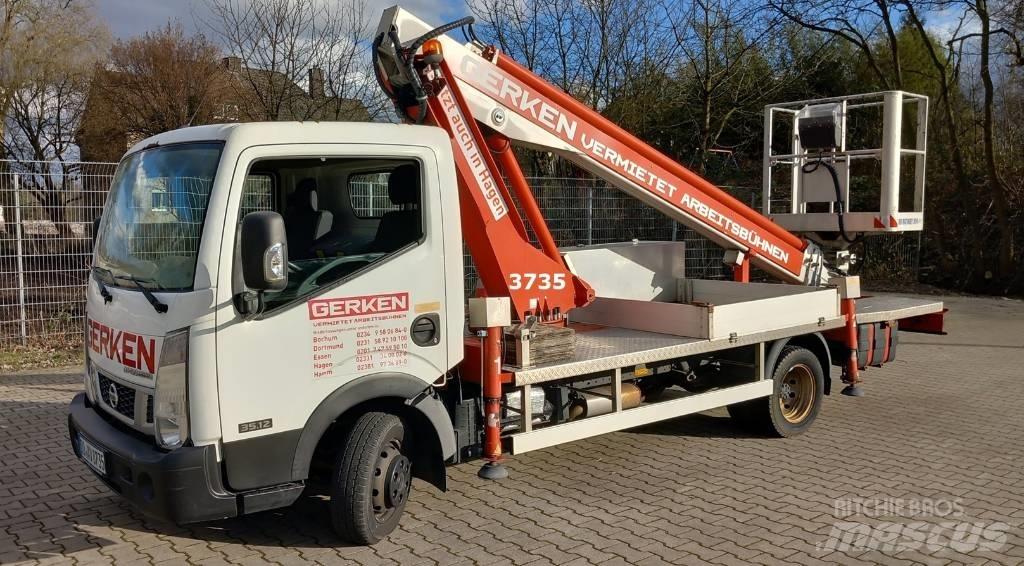 Multitel 160 Alu 트럭 탑재 고소작업대