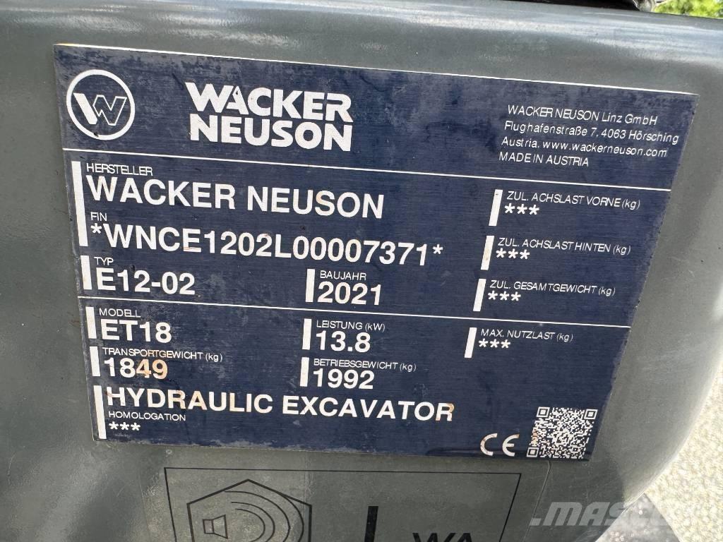Wacker Neuson ET18 대형 굴삭기 29톤 이상
