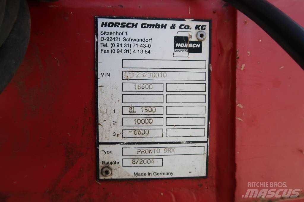 Horsch Pronto 9 RX 정밀 조파기