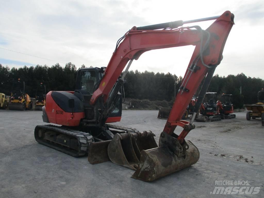 Kubota KX 080-4 중형굴삭기 7톤-28톤