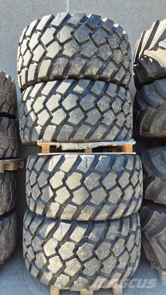 Michelin 750/65R25 타이어, 휠 및 림