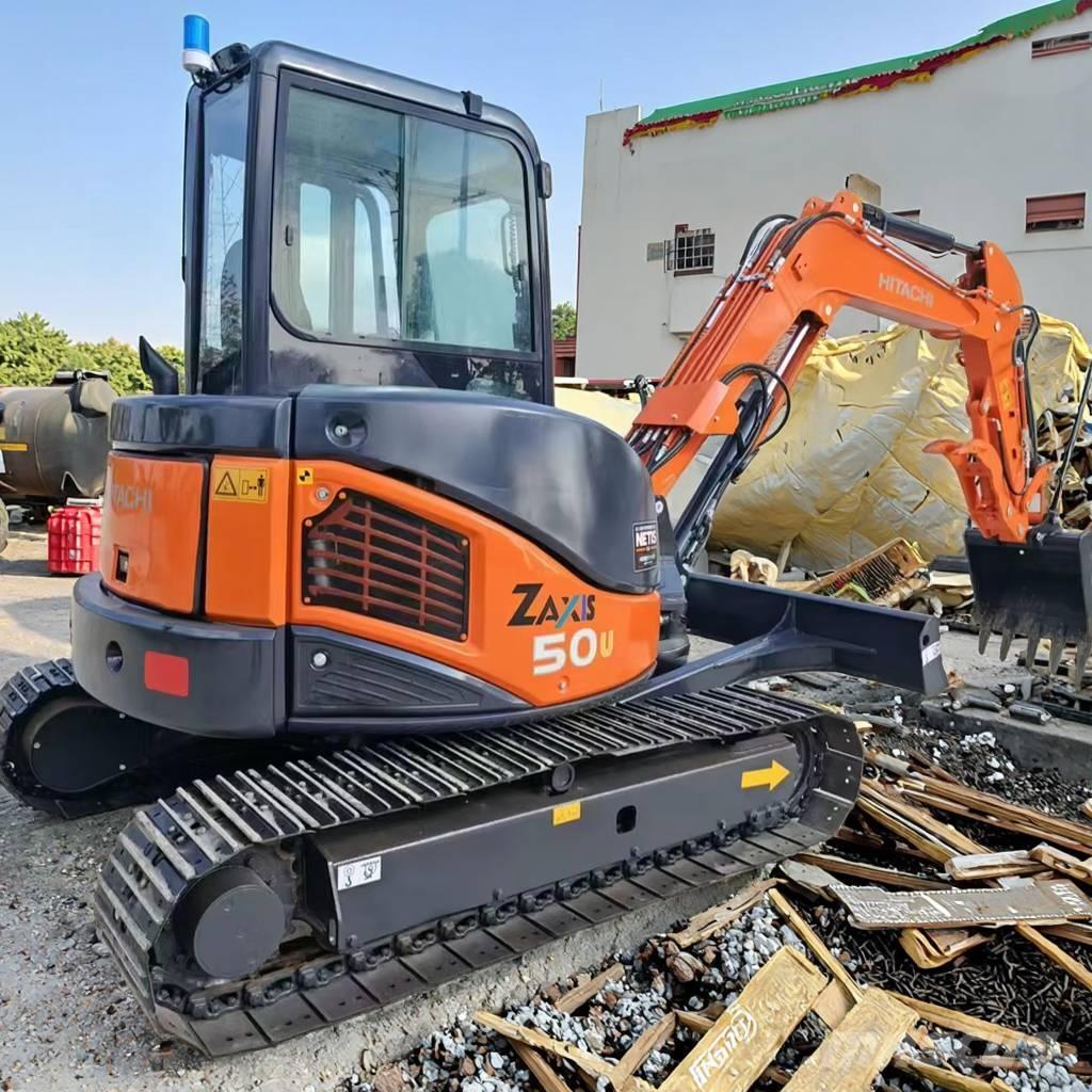 Hitachi ZX 50 U 소형 굴삭기 7톤 미만