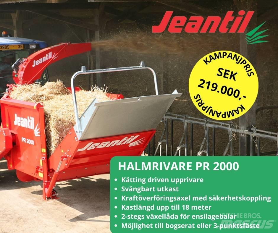 Jeantil PR 2000 베일 분쇄기, 절단기 및 언롤러