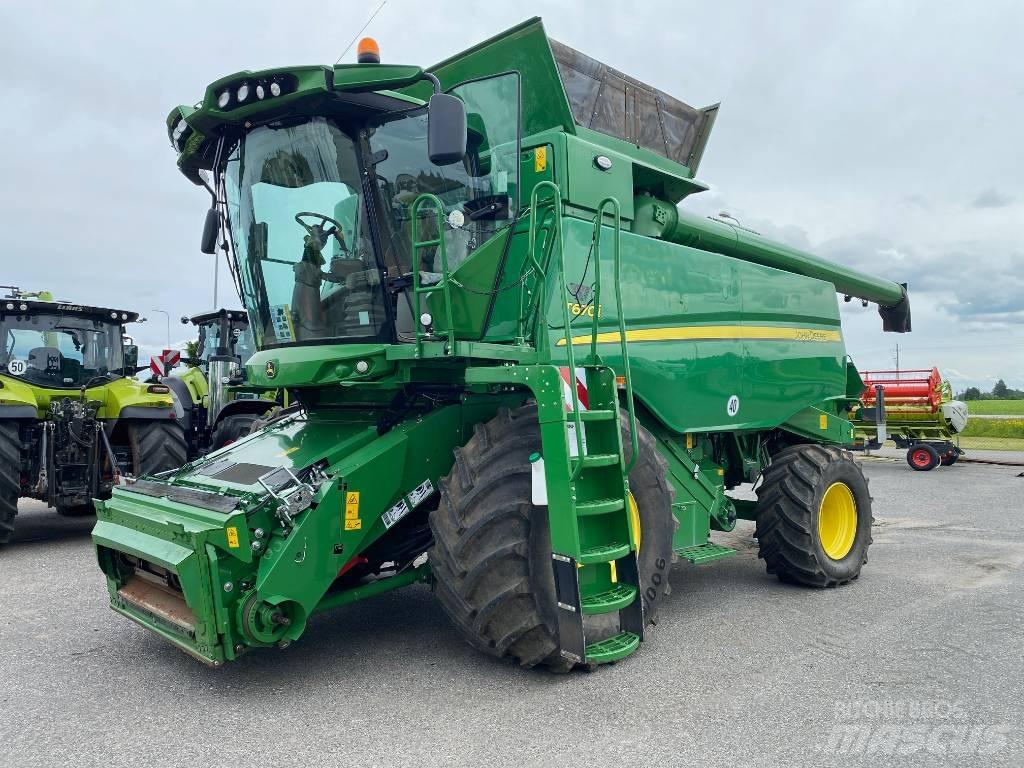 John Deere T 670 i 콤바인 수확기