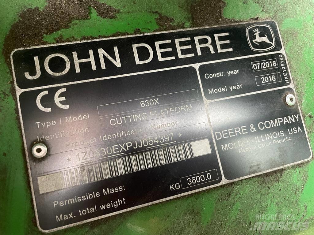 John Deere 630x 콤바인 수확기 부속품
