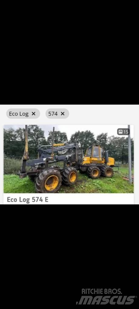 Eco Log 574 e 원목 포워더