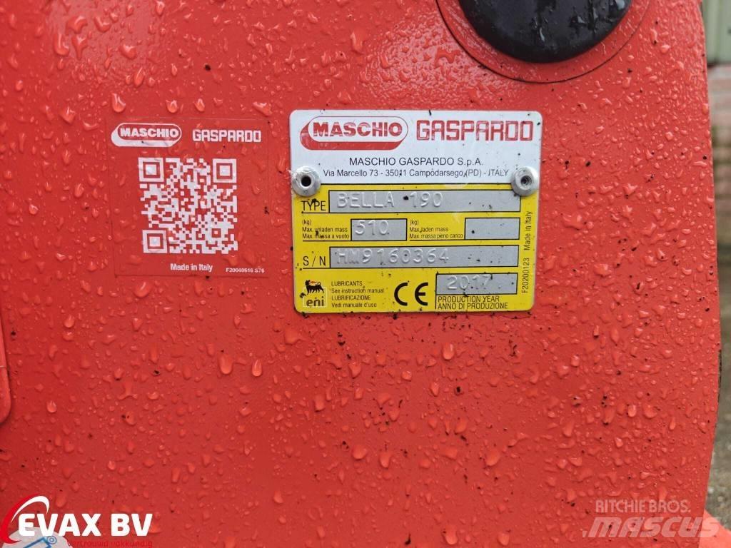 Maschio Bella 190 목장 제초기 및 토퍼