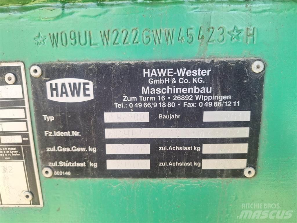 Hawe ULW 2500 T 곡물용 카트