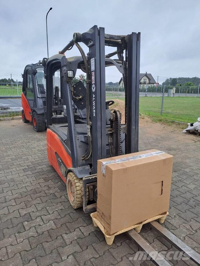 Linde E 16 전동 지게차