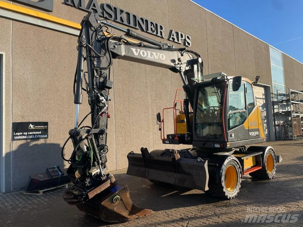 Volvo EWR130E  휠 굴삭기