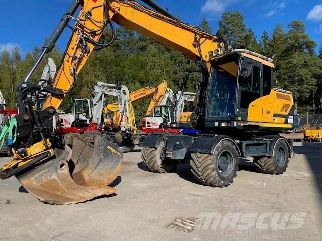 Hyundai HW 180  휠 굴삭기