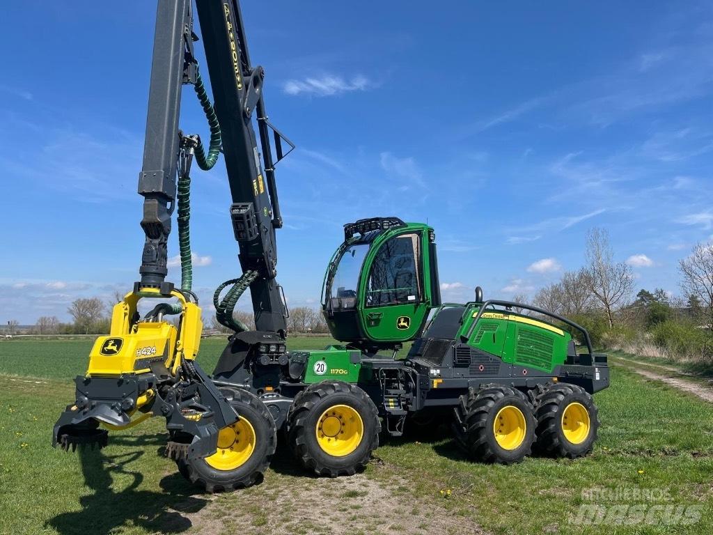 John Deere 1170G 원목 하베스터