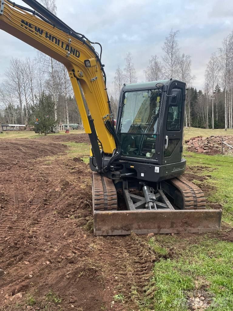 New Holland E60C 소형 굴삭기 7톤 미만